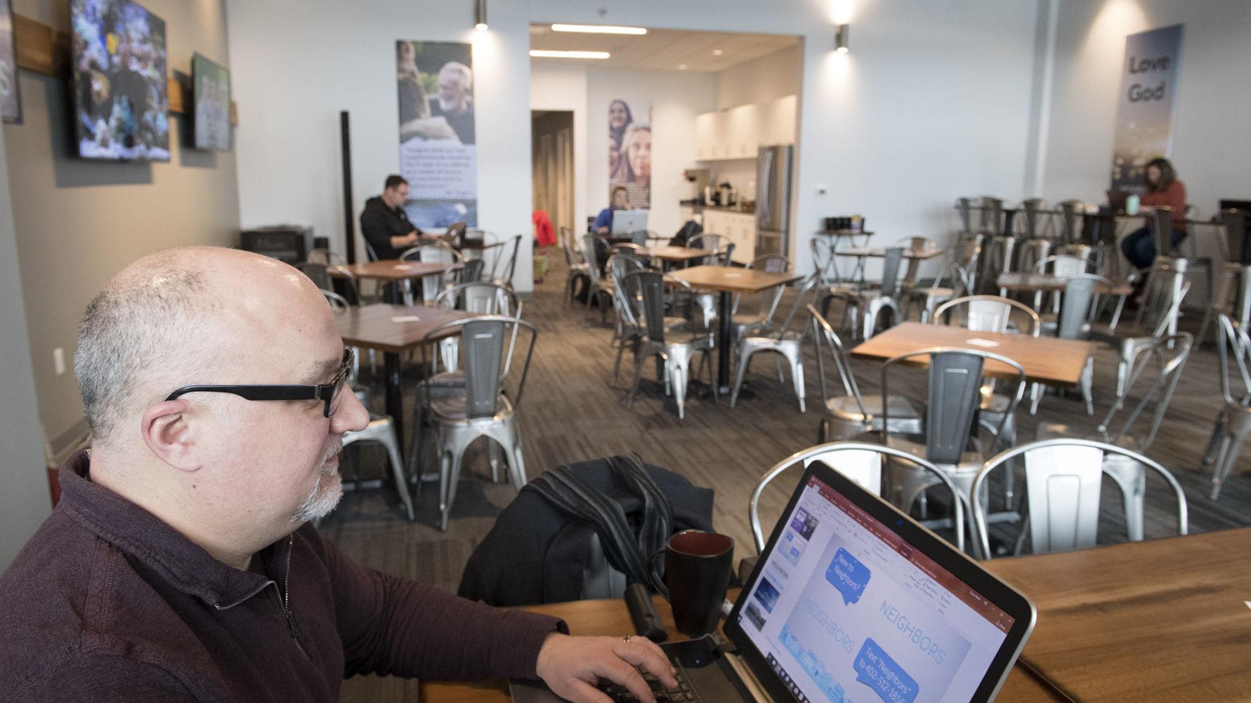 New Fallbrook space combines worship, work